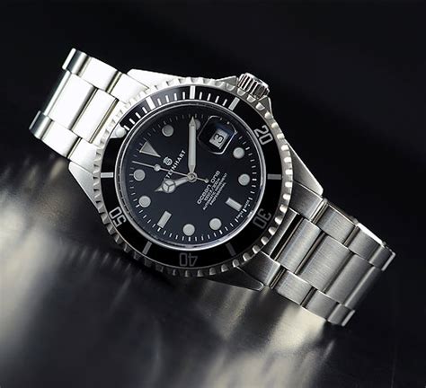 ocean one black 39 rolex homage